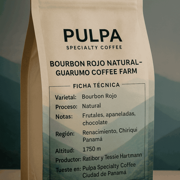 Bourbon Natural Guarumo Coffee Farm